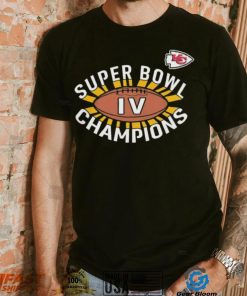 Kansas City Chiefs Super Bowl IV Champions t shirt
