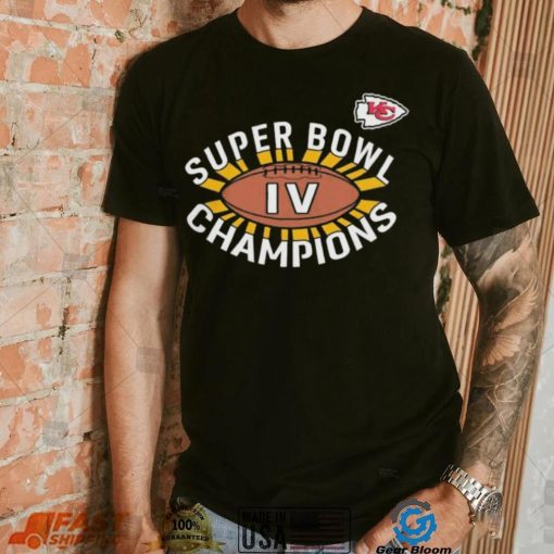 Kansas City Chiefs Super Bowl IV Champions t shirt