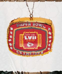 Kansas City Chiefs Super Bowl LVII Champions Ring Ornament