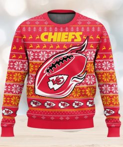 Kansas City Chiefs Ugly Sweater 3D Printed Men And Women Christmas Gift