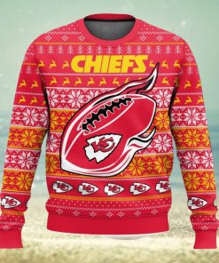 Kansas City Chiefs Ugly Sweater 3D Printed Men And Women Christmas Gift