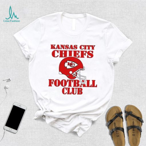 Kansas City Chiefs football club helmet shirt