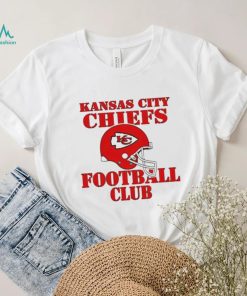 Kansas City Chiefs football club helmet shirt