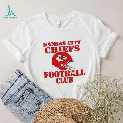 Kansas City Chiefs football club helmet shirt
