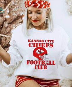 Kansas City Chiefs football club helmet shirt