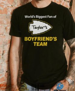 Kansas City Fan Taylor's Boyfriend's Team T Shirt