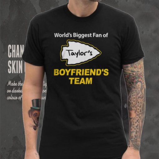 Kansas City Fan Taylor’s Boyfriend’s Team T Shirt