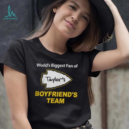 Kansas City Fan Taylor’s Boyfriend’s Team T Shirt