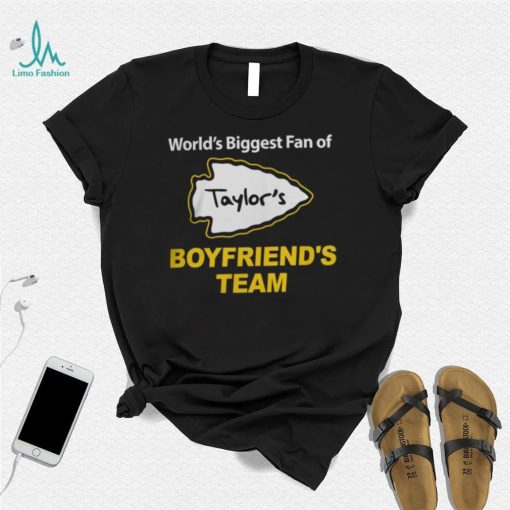 Kansas City Fan Taylor’s Boyfriend’s Team T Shirt