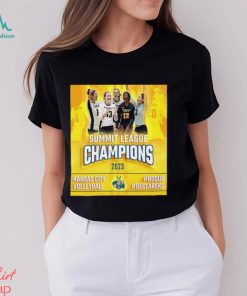 Kansas City Roos Volleyball Are The 2023 Summit League Champions Unisex T Shirt