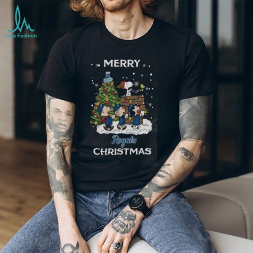 Kansas City Royals Snoopy Family Christmas Shirt