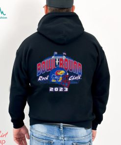 Kansas Jayhawks Rock Chalk Football Bowl Bound 2023 Shirt