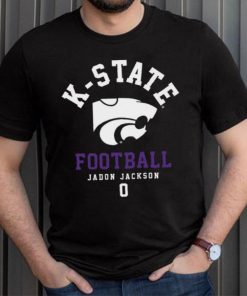 Kansas State NCAA Football Jadon Jackson Black Classic Fashion T Shirt