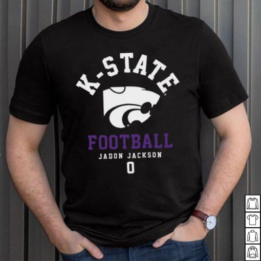 Kansas State NCAA Football Jadon Jackson Black Classic Fashion T Shirt
