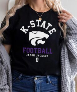 Kansas State NCAA Football Jadon Jackson Black Classic Fashion T Shirt