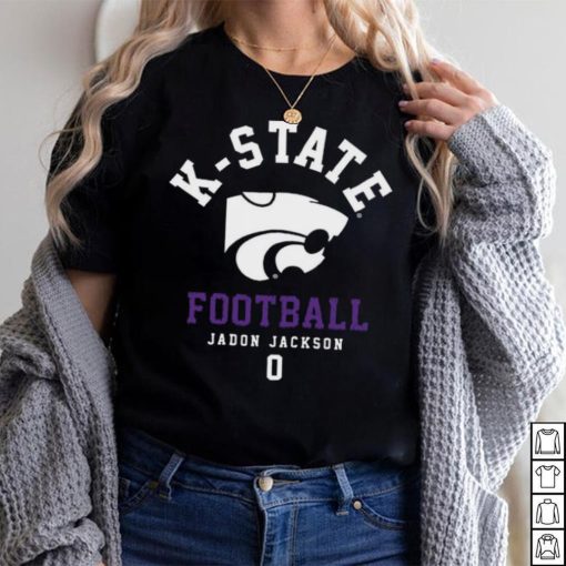 Kansas State NCAA Football Jadon Jackson Black Classic Fashion T Shirt
