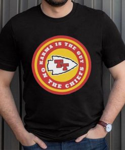 Karma Is The Guy On The Chiefs Logo Shirt