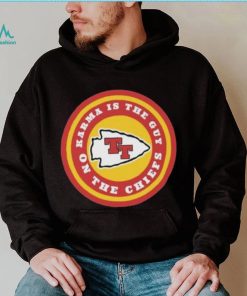 Karma Is The Guy On The Chiefs Logo Shirt