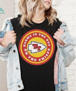 Karma Is The Guy On The Chiefs Logo Shirt