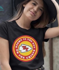 Karma Is The Guy On The Chiefs Logo Shirt