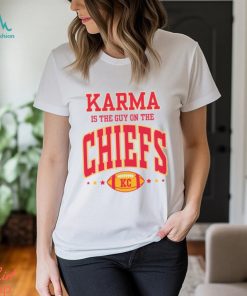 Karma is the Guy on the Chiefs Tour Shirt