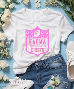 Karma is the guy on the Chiefs NFL parody shirt