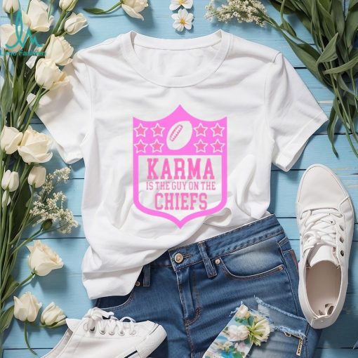 Karma is the guy on the Chiefs NFL parody shirt