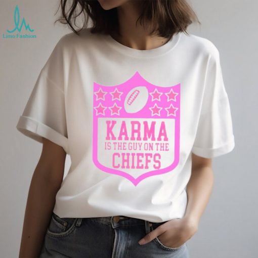 Karma is the guy on the Chiefs NFL parody shirt