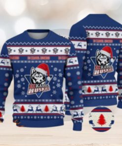 Kassel Huskies 3D Ugly Christmas Sweater For Men And Women Sport Fans