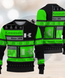 Kawasaki Car Mens Ugly Christmas Sweater Gift For Fans