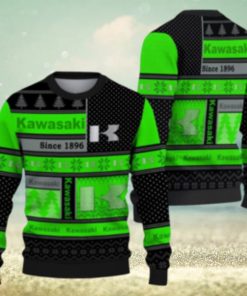 Kawasaki Car Mens Ugly Christmas Sweater Gift For Fans