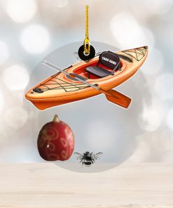 Kayak Personalized Acrylic Ornament