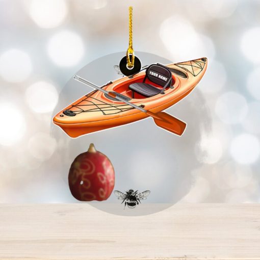 Kayak Personalized Acrylic Ornament