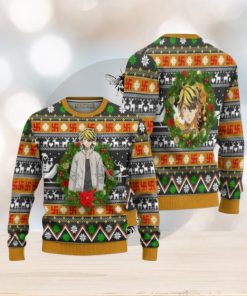 Kazutora Hanemiya Anime Ugly Christmas Sweater Custom Tokyo Revengers Xmas Gift