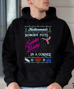 Kellerman’s nobody puts Santa baby in a corner Ugly Christmas shirt