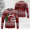 Christmas Motocross Rider 14 Custom Ugly Sweater