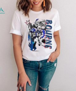 Kendrick Bourne number 84 New England Patriots football player pose poster shirt