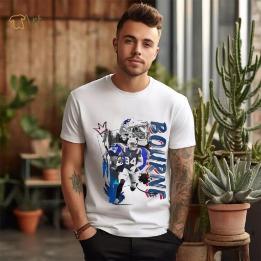 Kendrick Bourne number 84 New England Patriots football player pose poster shirt