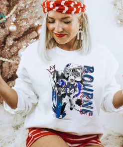Kendrick Bourne number 84 New England Patriots football player pose poster shirt