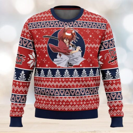 Kenshin Himura Rurouni Kenshin Samurai X Ugly Christmas Sweater