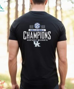 Kentucky Wildcats 2023 Sec Women’s Volleyball Regular Season Champions Locker Room T Shirt