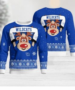 Kentucky Wildcats Cute Reindeer Ugly Christmas Sweater Christmas Party Gift