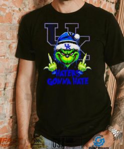 Kentucky Wildcats Grinch middle finger haters gonna hate shirt