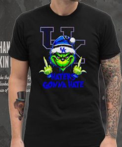 Kentucky Wildcats Grinch middle finger haters gonna hate shirt
