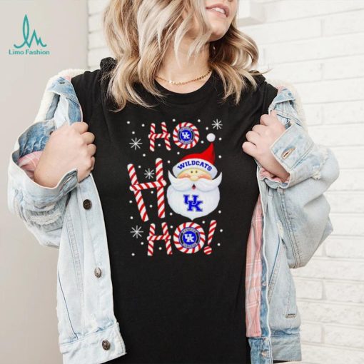 Kentucky Wildcats Santa Claus ho ho ho shirt