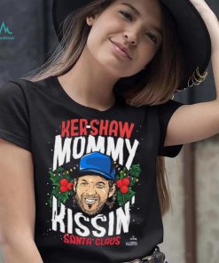 Kershaw Mommy Kissin’ Santa Claus Christmas Shirt