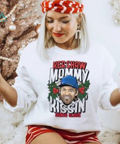 Kershaw mommy kissin’ Santa Claus shirt