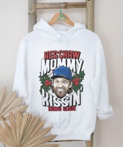 Kershaw mommy kissing’ Santa Claus shirt