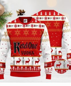 Ketel One 3D Ugly Christmas Sweater Unisex Sweater Christmas Gift