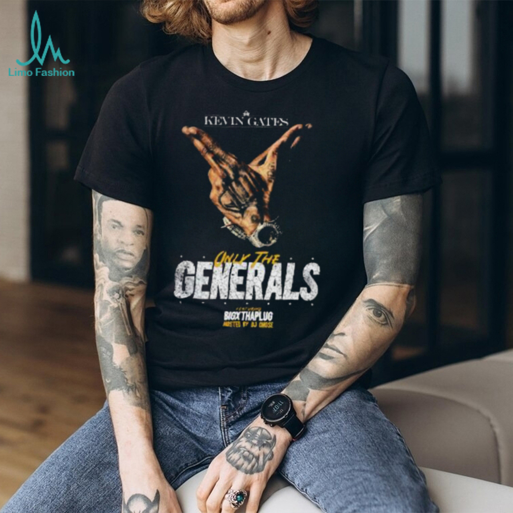Kevin Gates Only The Generals Tour 2023 T Shirt Kevin Gates Only The Generals Tour 2023 T Shirt
